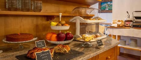Gratis frukostbuffé varje dag
