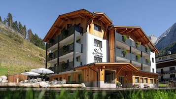 Fassade der Unterkunft