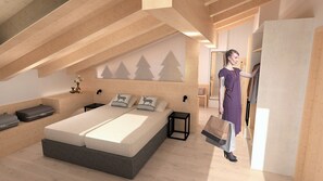 Couette en duvet d'oie, coffres-forts dans les chambres, bureau