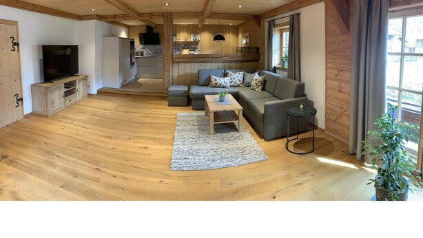 Living area - Webergütl OG mit Balkon, 87 m² (Inzell)