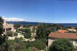 Uitzicht vanuit accommodatie