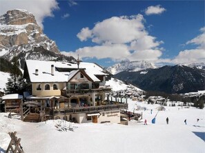 Façade de l’hébergement