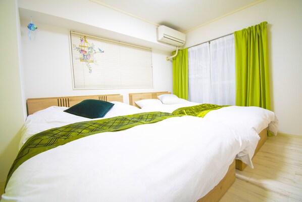 아파트 | 1 개의 침실, 암막 커튼, 무료 WiFi, 침대 시트