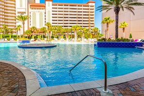 Indoor pool, outdoor pool