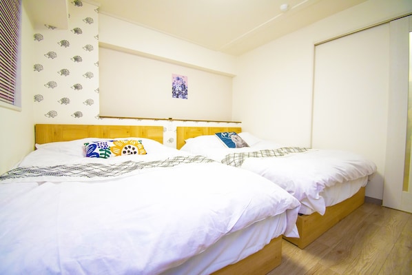 Appartement | 1 chambre, rideaux occultants, Wi-Fi gratuit, draps fournis