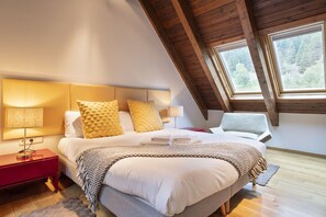 5 makuuhuonetta, silitysrauta/-lauta, Wi-Fi, vuodevaatteet