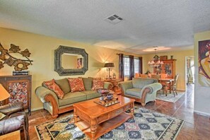 Ferienhaus | Wohnzimmer | Flachbildfernseher