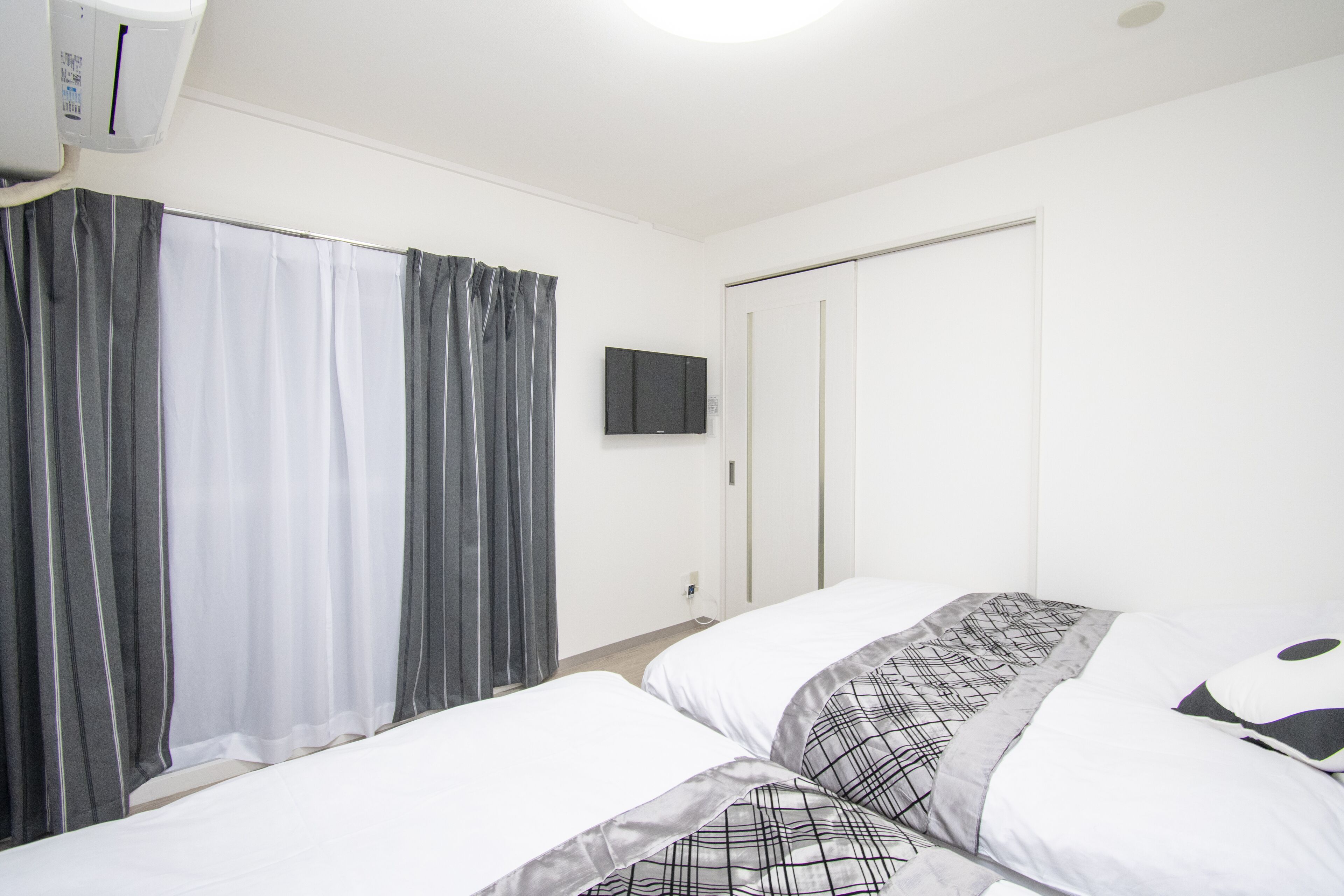 아파트 | 1 개의 침실, 암막 커튼, 무료 WiFi, 침대 시트