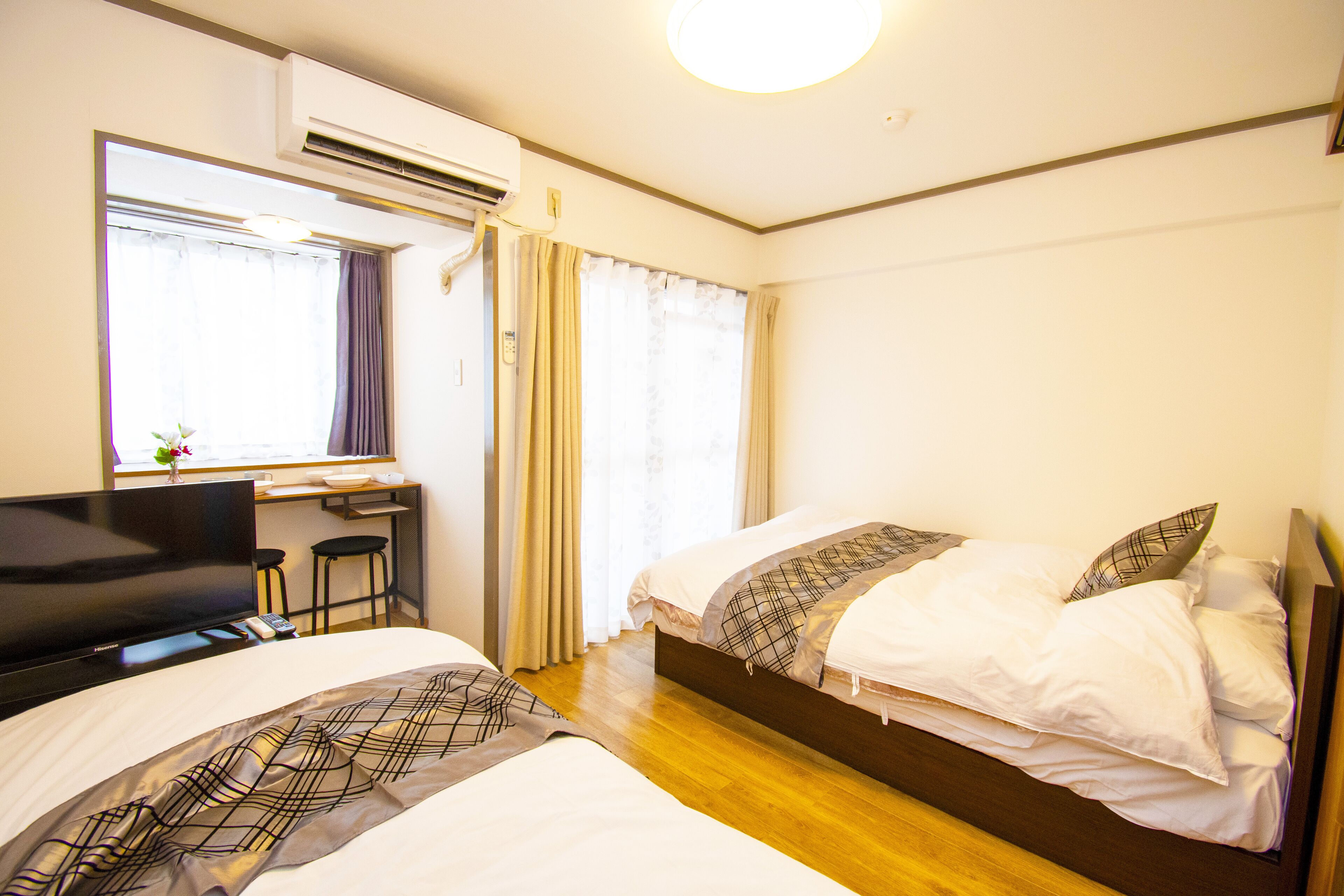 公寓 | 1 間臥室、遮光布/窗簾、免費無線上網、床單