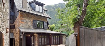 Luderna - Casa con terraza dera Aubeta