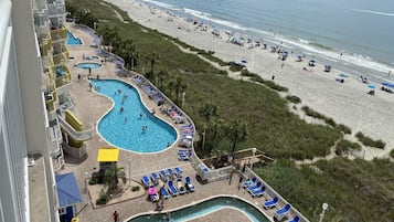 Indoor pool, outdoor pool