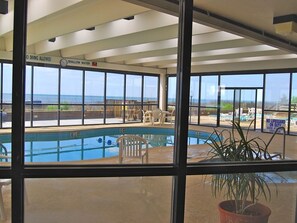 Indoor pool, a heated pool