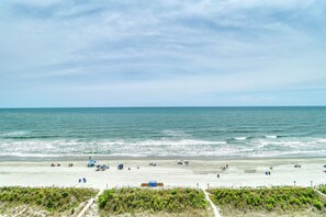 On the beach