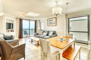 LCD TV, DVD player, books