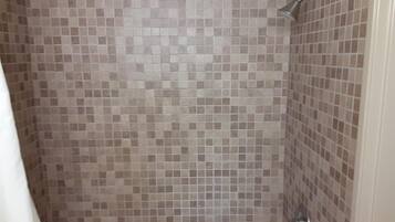 Towels, soap, shampoo, toilet paper
