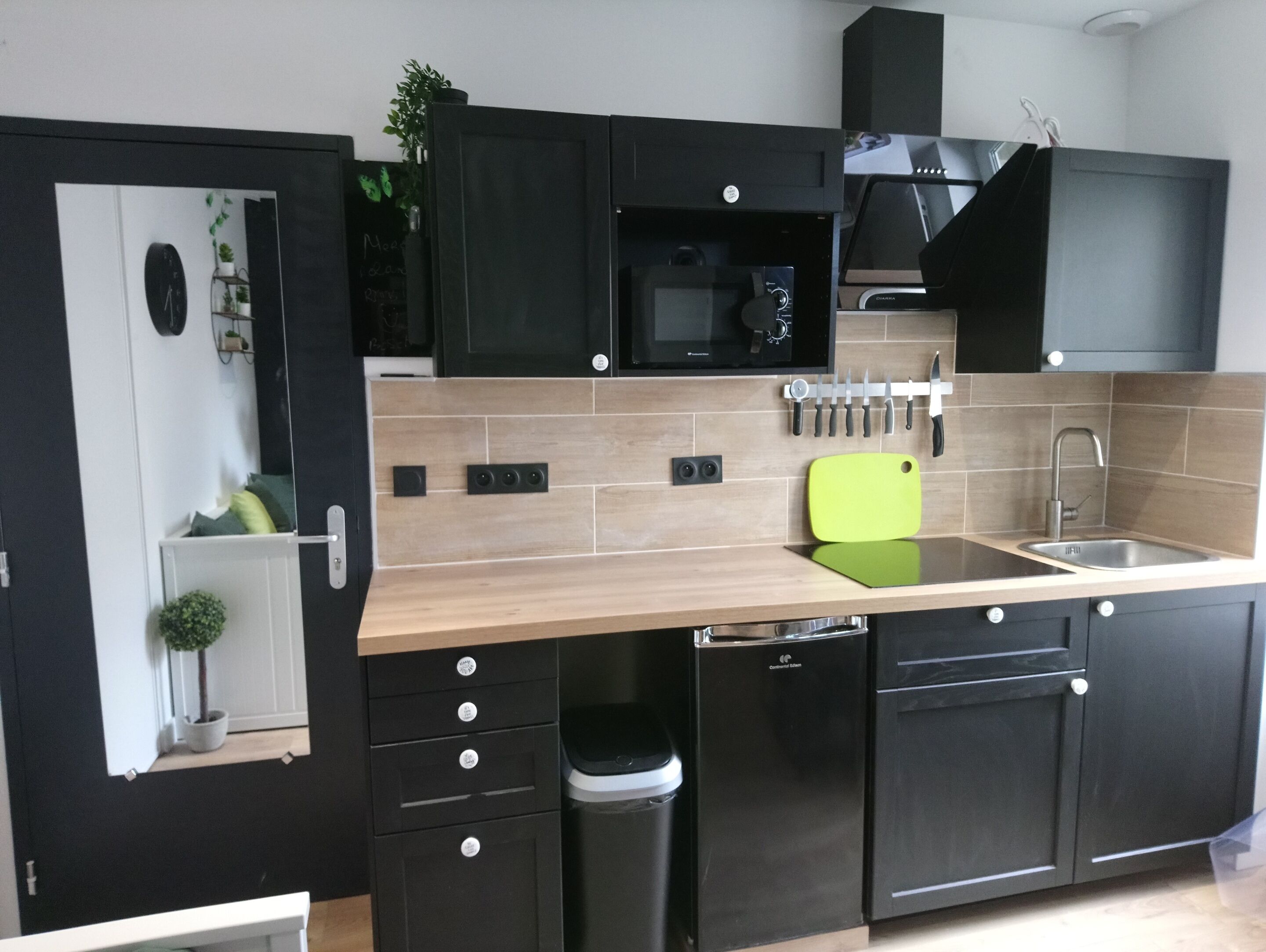 Appartement, uitzicht op binnenplaats (COSY BREST 8) | Privékeuken