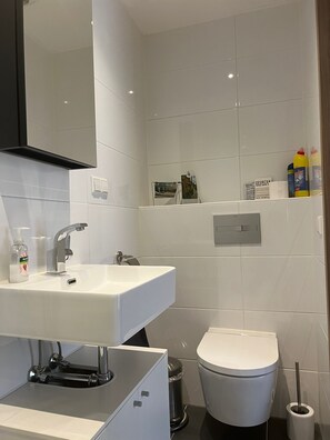 Doccia, asciugamani, sapone