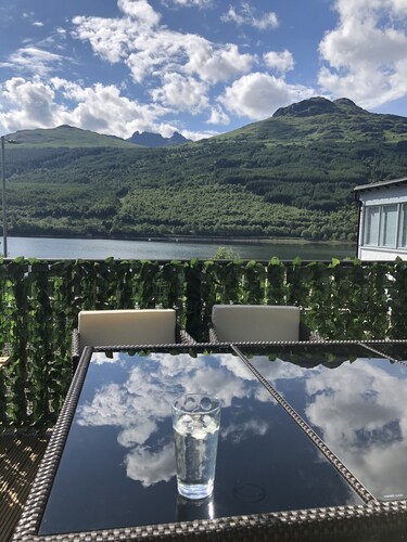 Arrochar Alps and Loch views