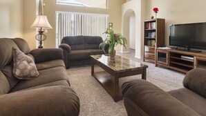 House, 4 Bedrooms | Living room - Indian Creek by Florida Star Vacations (Kissimmee)