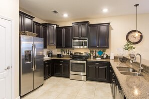 Villa, Multiple Beds | Private kitchen