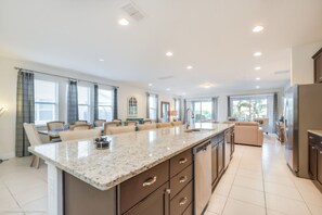 Ferienhaus, Mehrere Betten | Eigene Küche | Ofen, Herdplatte