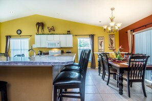 House, 4 Bedrooms | Private kitchen | Oven, stovetop - Indian Ridge Oaks by Florida Star Vacations (Kissimmee)
