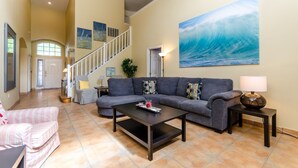 House, 5 Bedrooms | Living room - The Manors North at Westridge by Florida Star Vacations (Davenport)