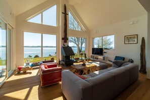 تلفزيون، مدفأة