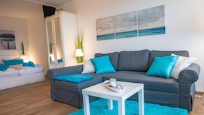 1 bedroom, cots/infant beds - Strandhochhaus C7 in Strandnähe (Cuxhaven)