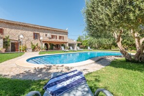 Pool - Fantastic Holiday Home “Can Julia” with Mountain View (BUGER)