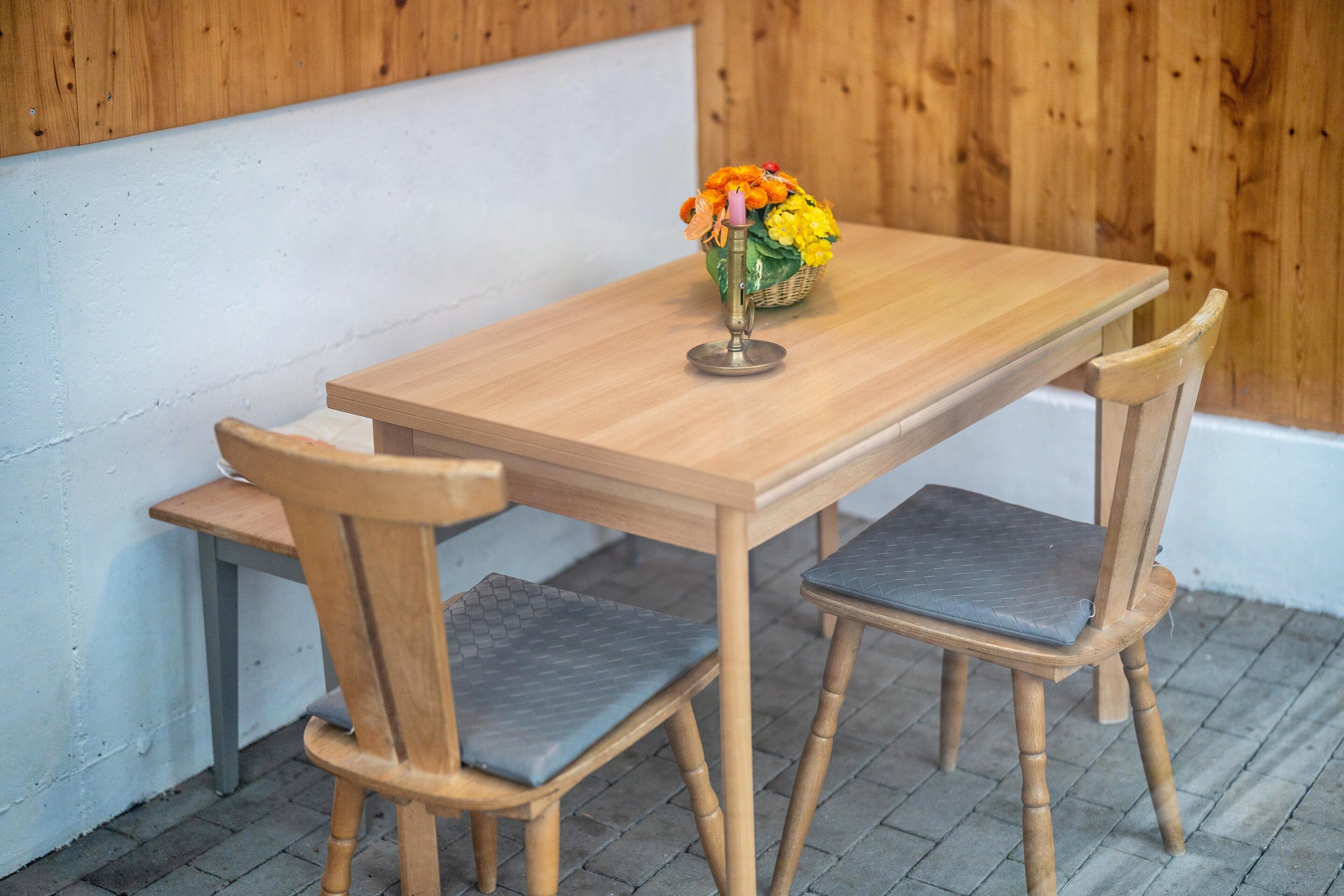 Opções para refeição ao ar livre