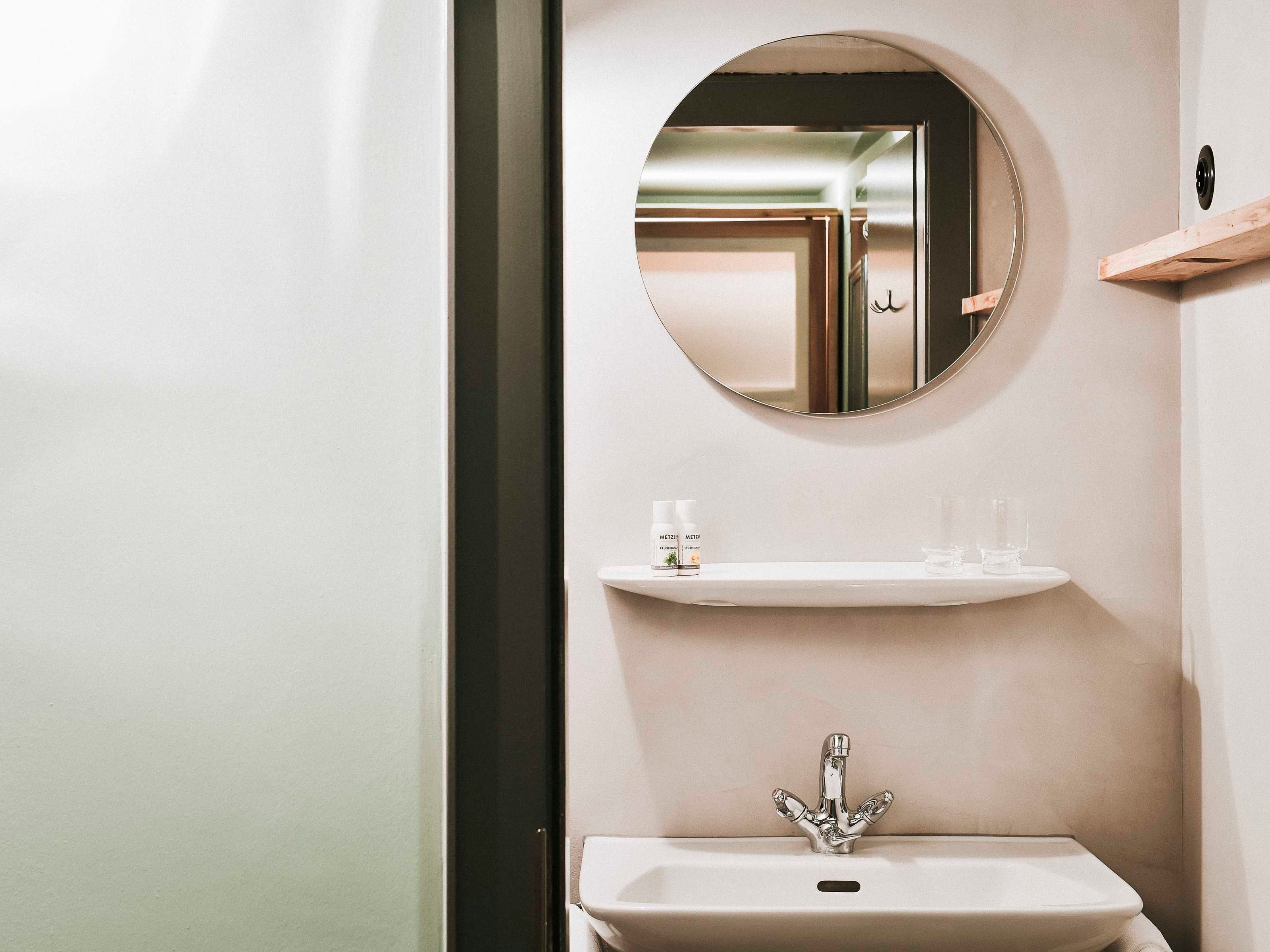 Towels, soap, toilet paper