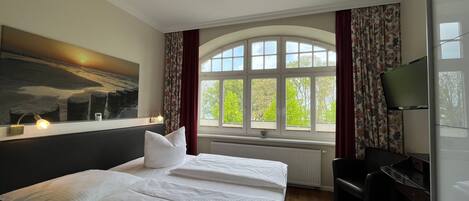 1 slaapkamer, een kluis op de kamer, reisbedje, wifi