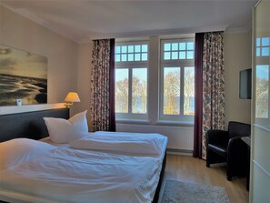 2 slaapkamers, een kluis op de kamer, wifi, beddengoed