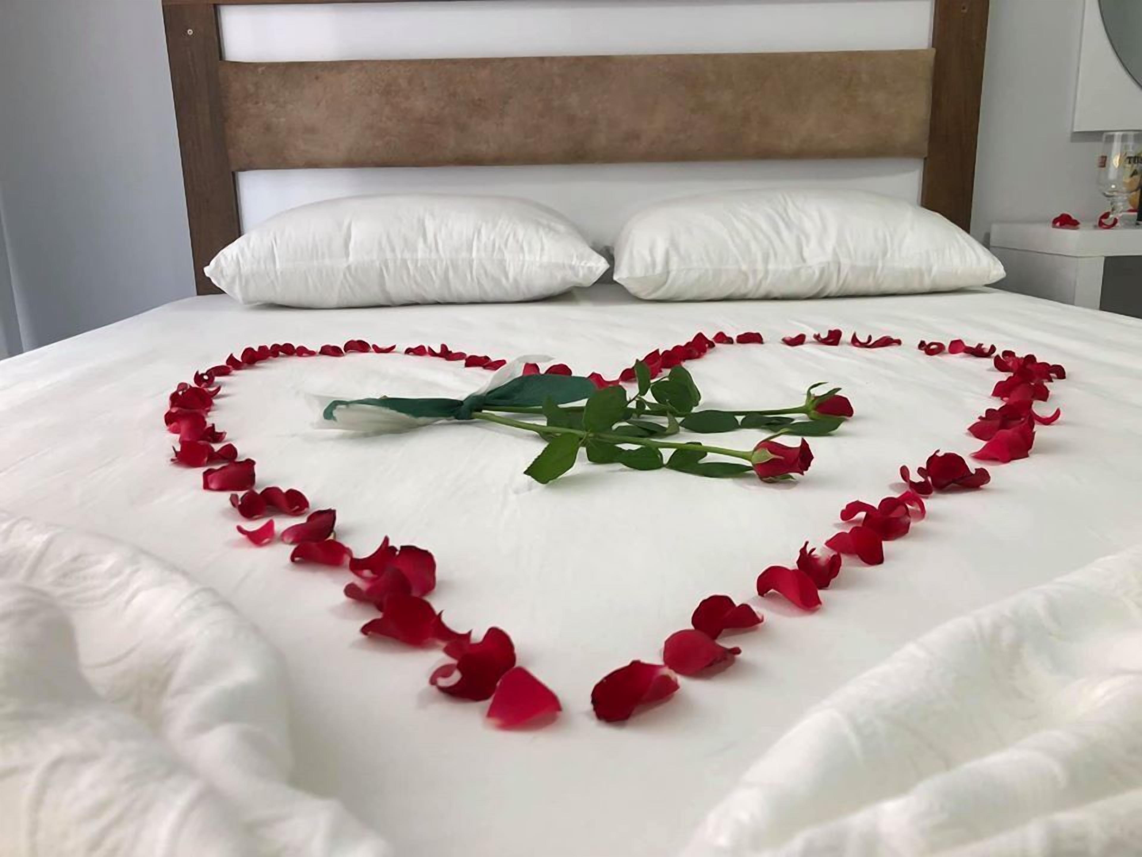 蜜月客房, 1 张双人床, 海滩景观 | 高档床上用品,遮光窗帘,隔音,免费