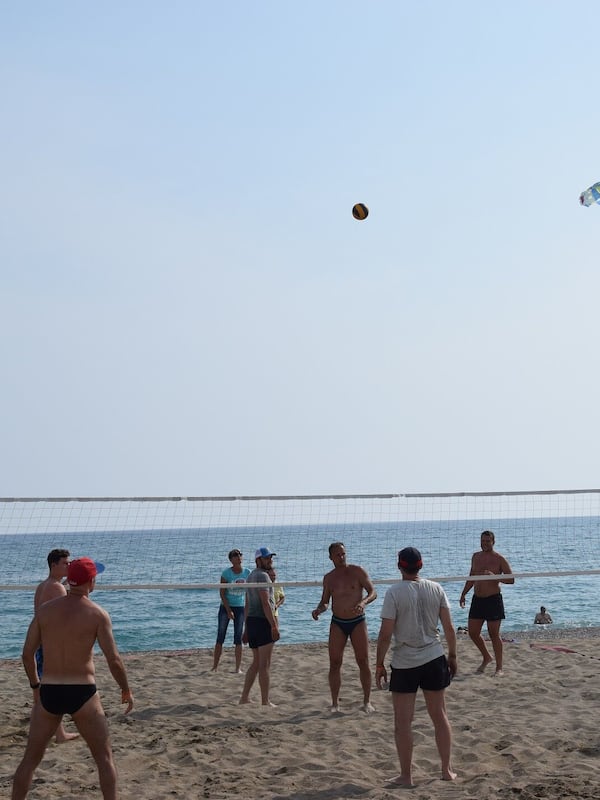Una playa cerca, arena blanca, traslado desde/hacia la playa