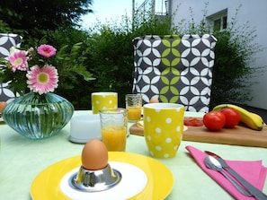 Udendørs spisemuligheder