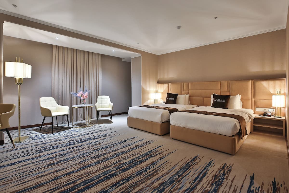 Luxe Twin kamer | 1 slaapkamer, lakens van Egyptisch katoen, luxe beddengoed