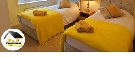 3 chambres, fer et planche à repasser, Wi-Fi gratuit