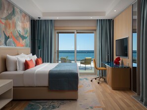 Suite Deluxe, 1 très grand lit | 1 chambre, minibar, bureau, espace de travail pour ordinateur portable