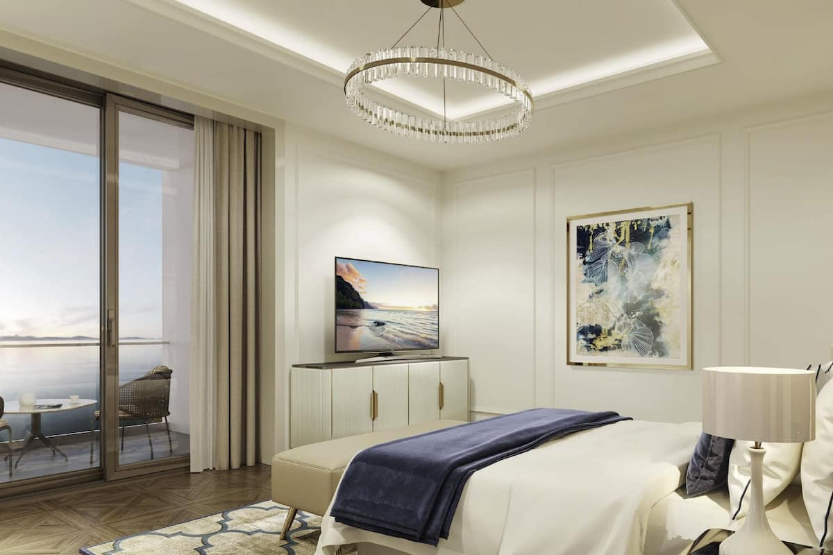 Deluxe kamer, 1 kingsize bed, uitzicht op tuin | 1 slaapkamer, een minibar, een bureau, een laptopwerkplek