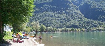 Chalet directly on Lake Lugano Italy