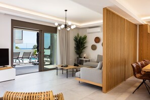 Flachbildfernseher, Videospielkonsole, Tischtennisplatte, Stereoanlage