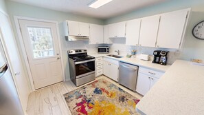 Condo, 1 Bedroom | Private kitchen | Fridge, microwave, oven, dishwasher - Venus 308 overlooking pool Easy Beach Access by RedAwning (Fort Walton Beach)