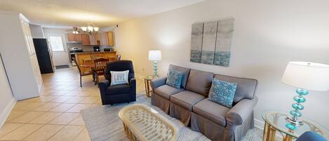 Lejlighed - 1 soveværelse | Opholdsområde | Tv