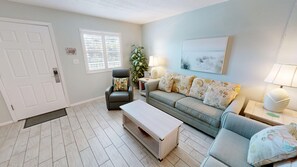 Appart'hôtel, 2 chambres | Coin séjour