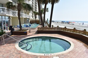 Pool - Water's Edge 708 - One Bedroom, Two Bathroom, Oceanfront Condo (Garden City Beach)