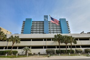 Exterior - Water's Edge 708 - One Bedroom, Two Bathroom, Oceanfront Condo (Garden City Beach)