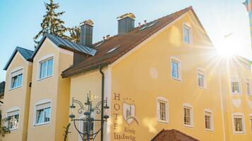 Fassade der Unterkunft