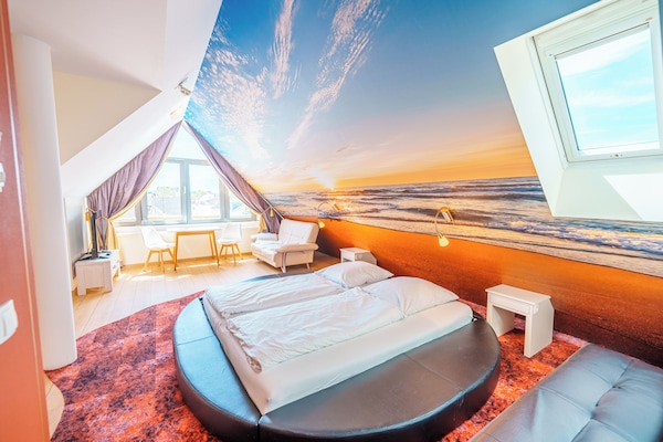 Dubbelrum | Skrivbord, ljudisolering, gratis wi-fi och sängkläder